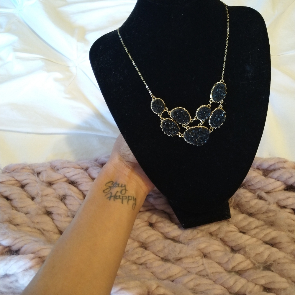 Gemstone necklace